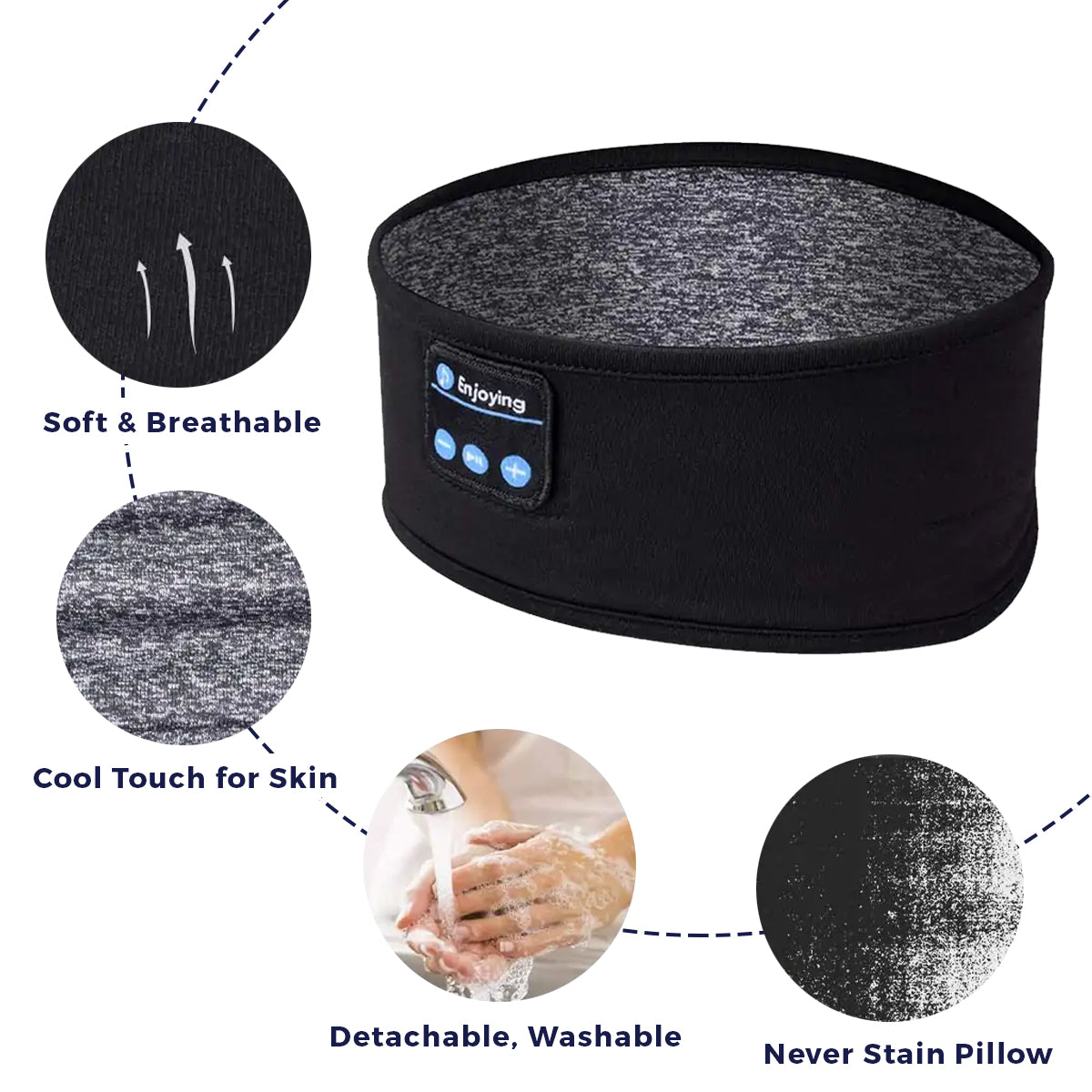 DreamBand – The Bluetooth Headband That Helps You Sleep, Meditate, and Move in Comfort